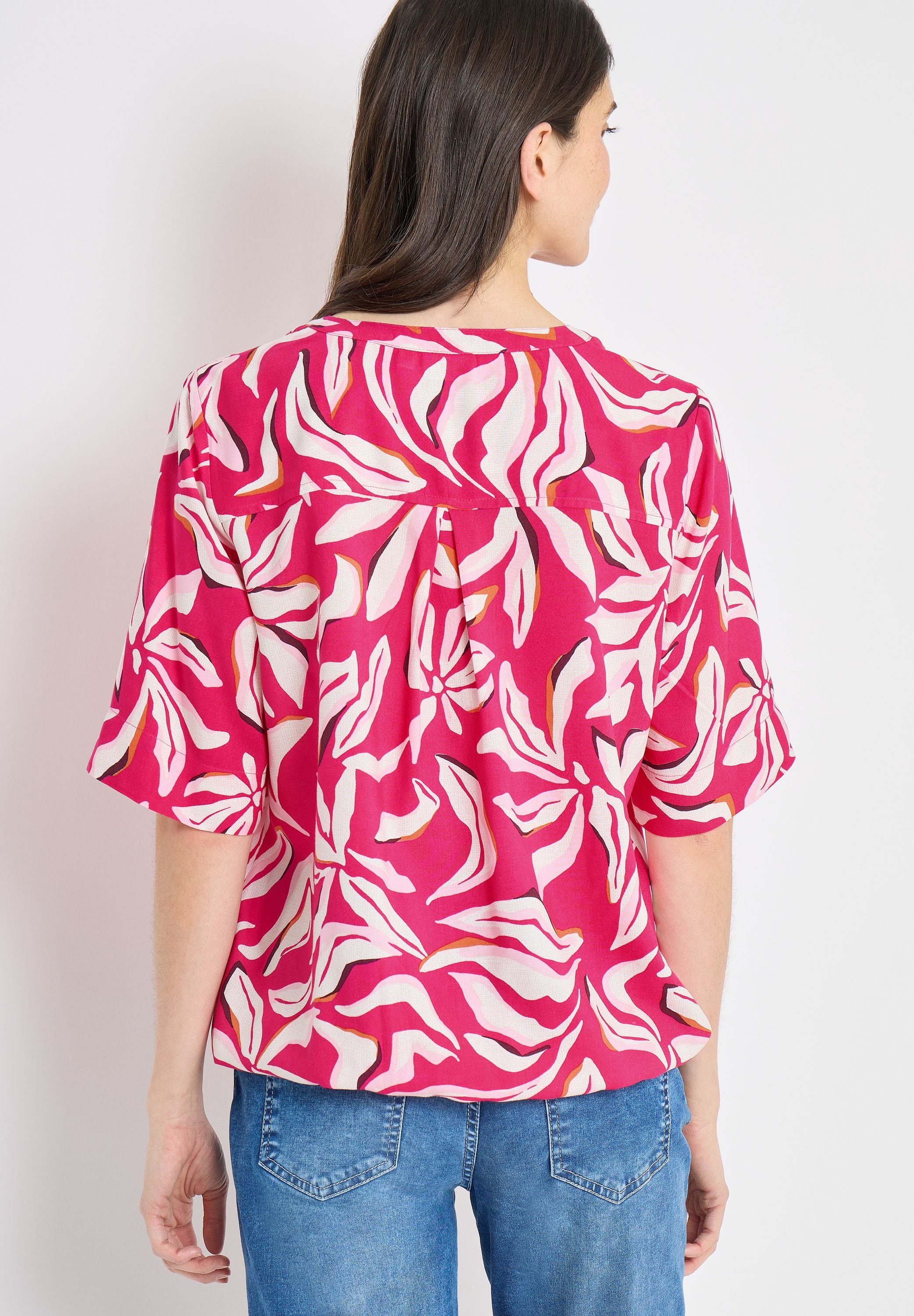 Bluse Relaxed Fit aus Viskose