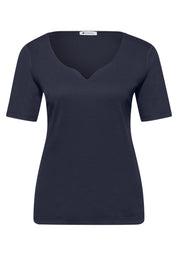 T-Shirt aus Baumwollmix