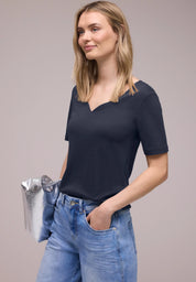 T-Shirt aus Baumwollmix