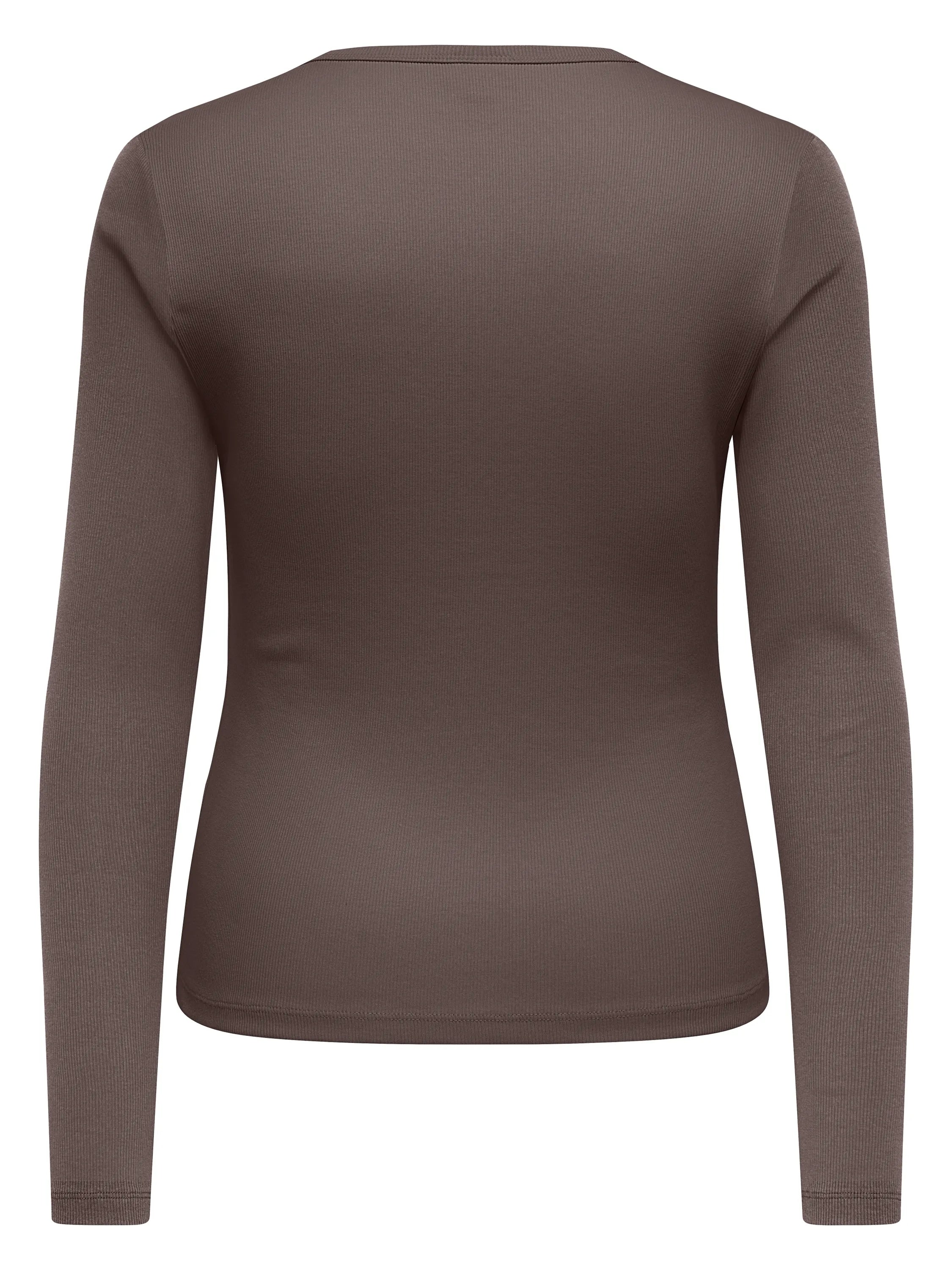 Langarmshirt VAL aus Rippstrick