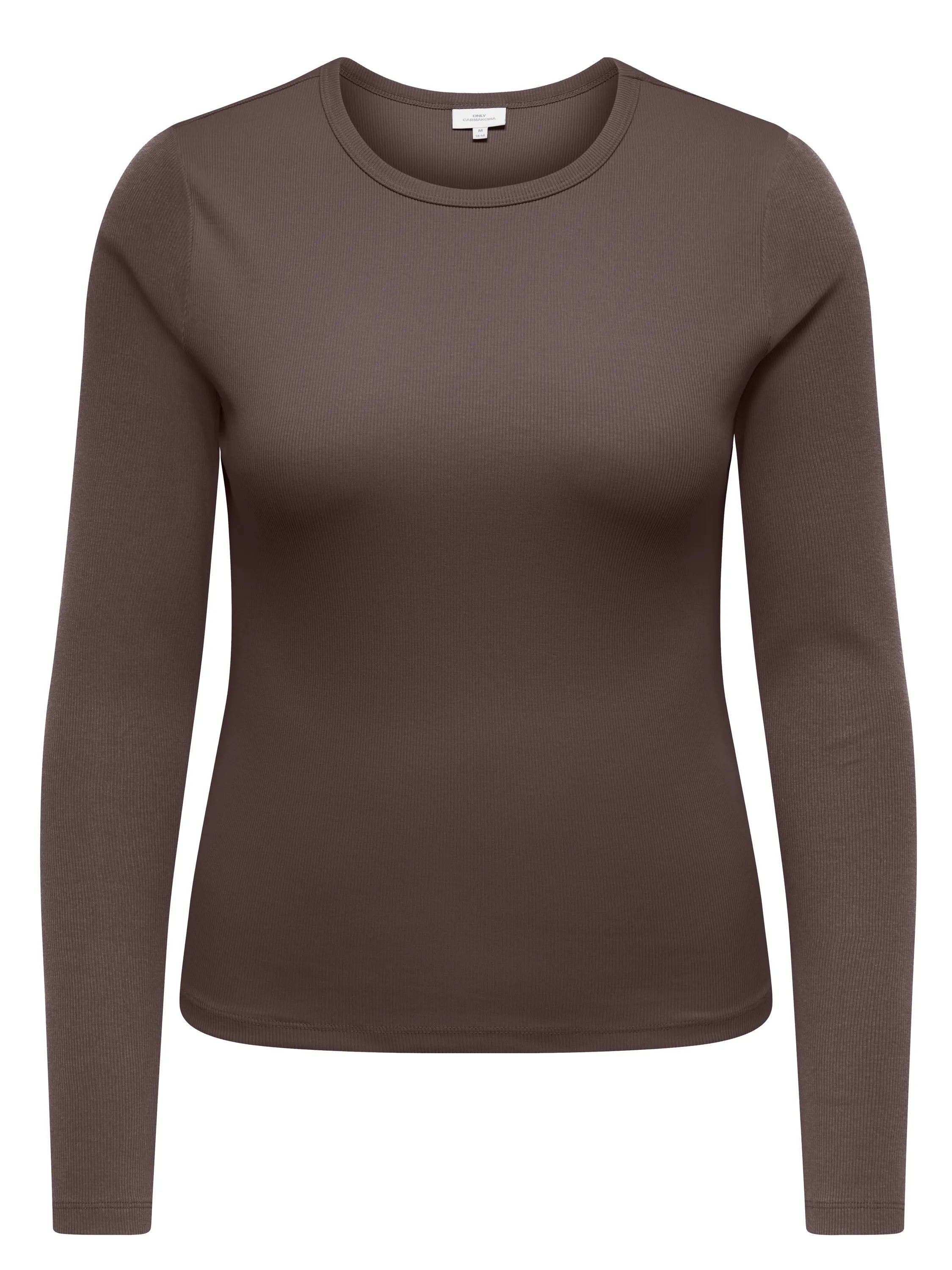 Langarmshirt VAL aus Rippstrick