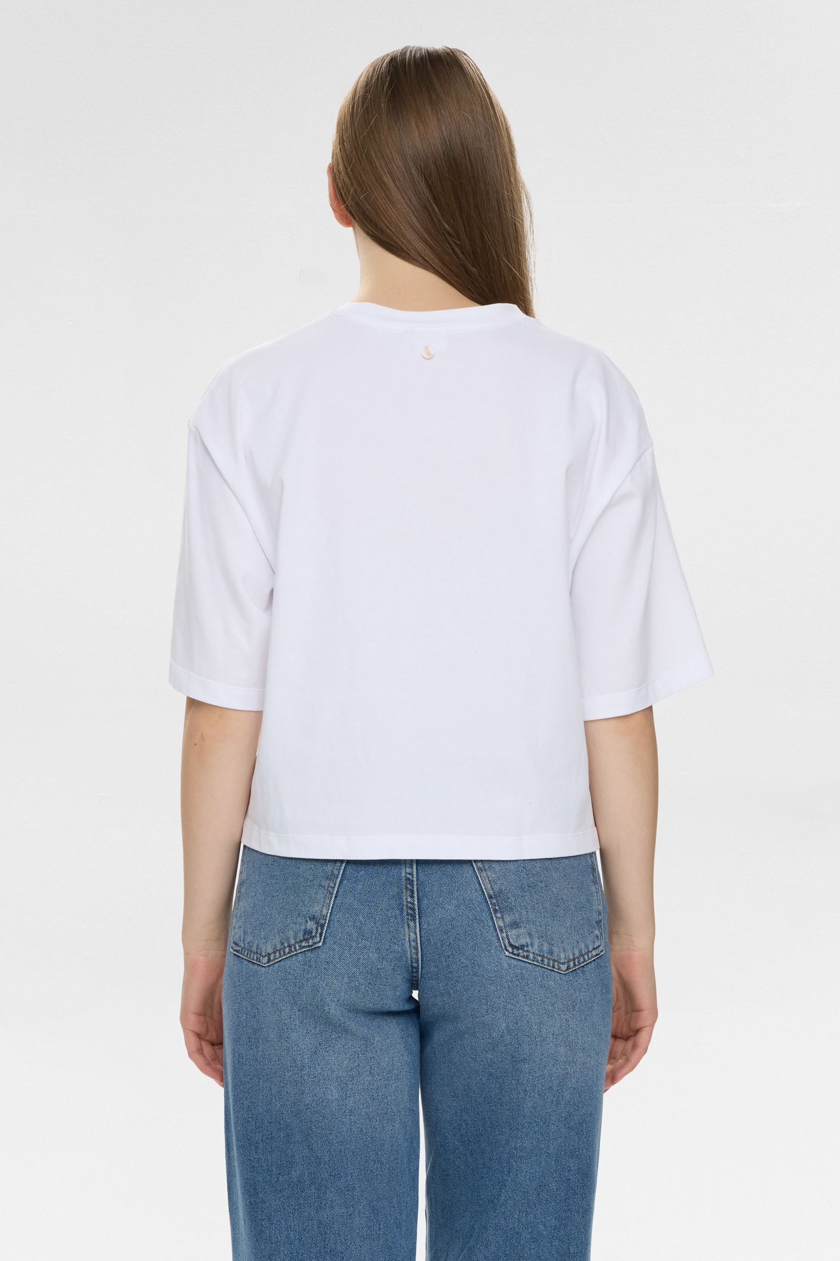 T-Shirt Regular Fit aus Baumwolle
