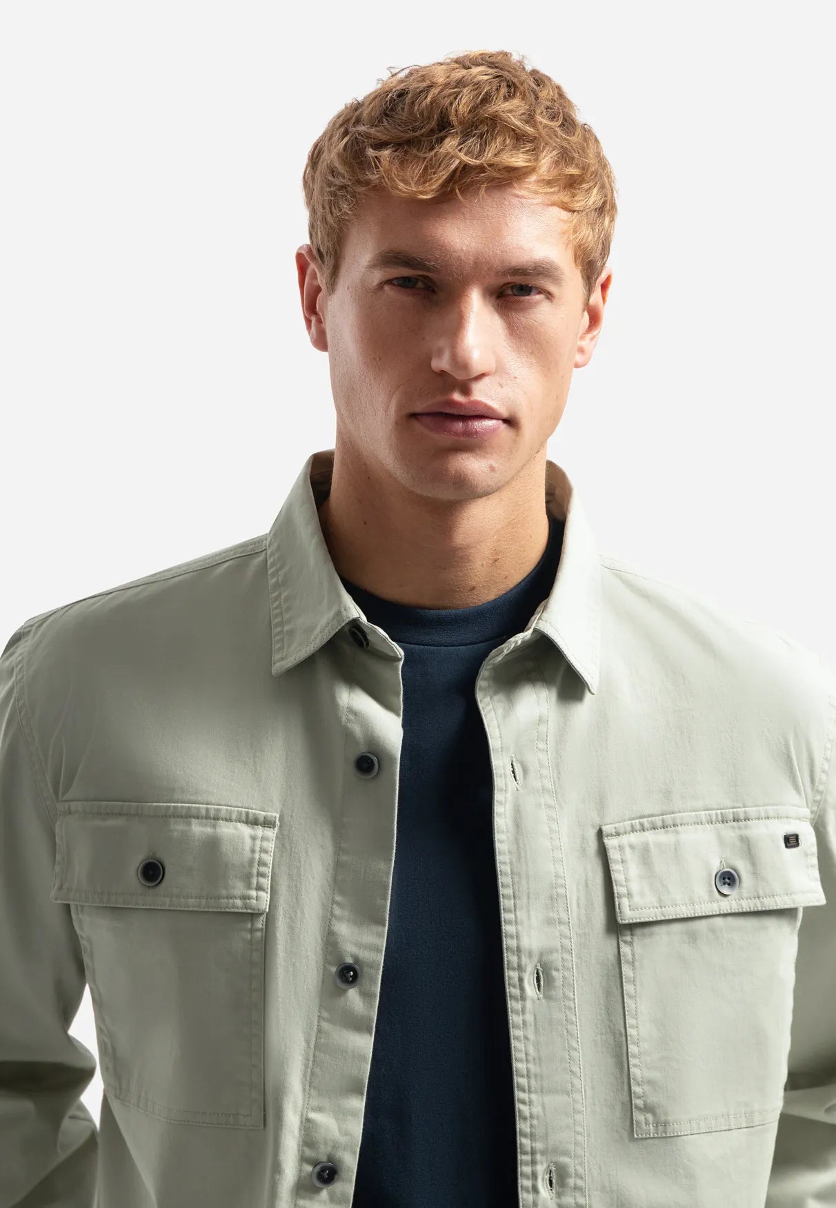 Overshirt aus Baumwolle