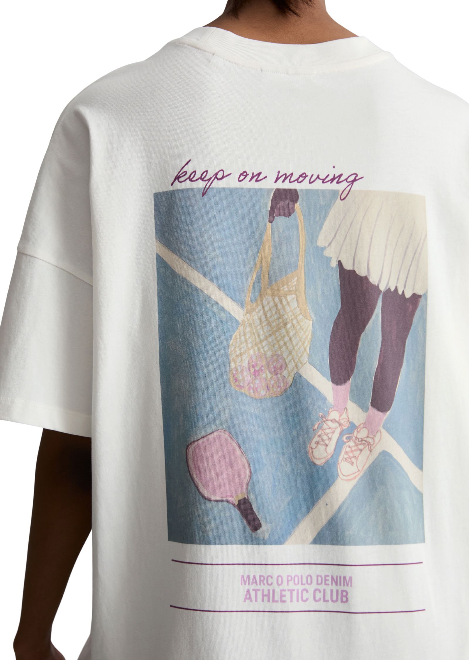 T-Shirt oversized aus Baumwolle