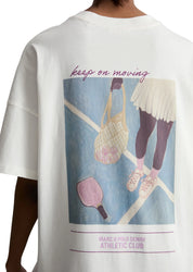 T-Shirt oversized aus Baumwolle