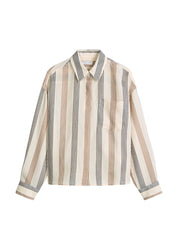 Bluse gestreift Regular Fit