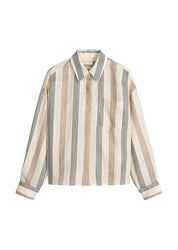 Bluse gestreift Regular Fit