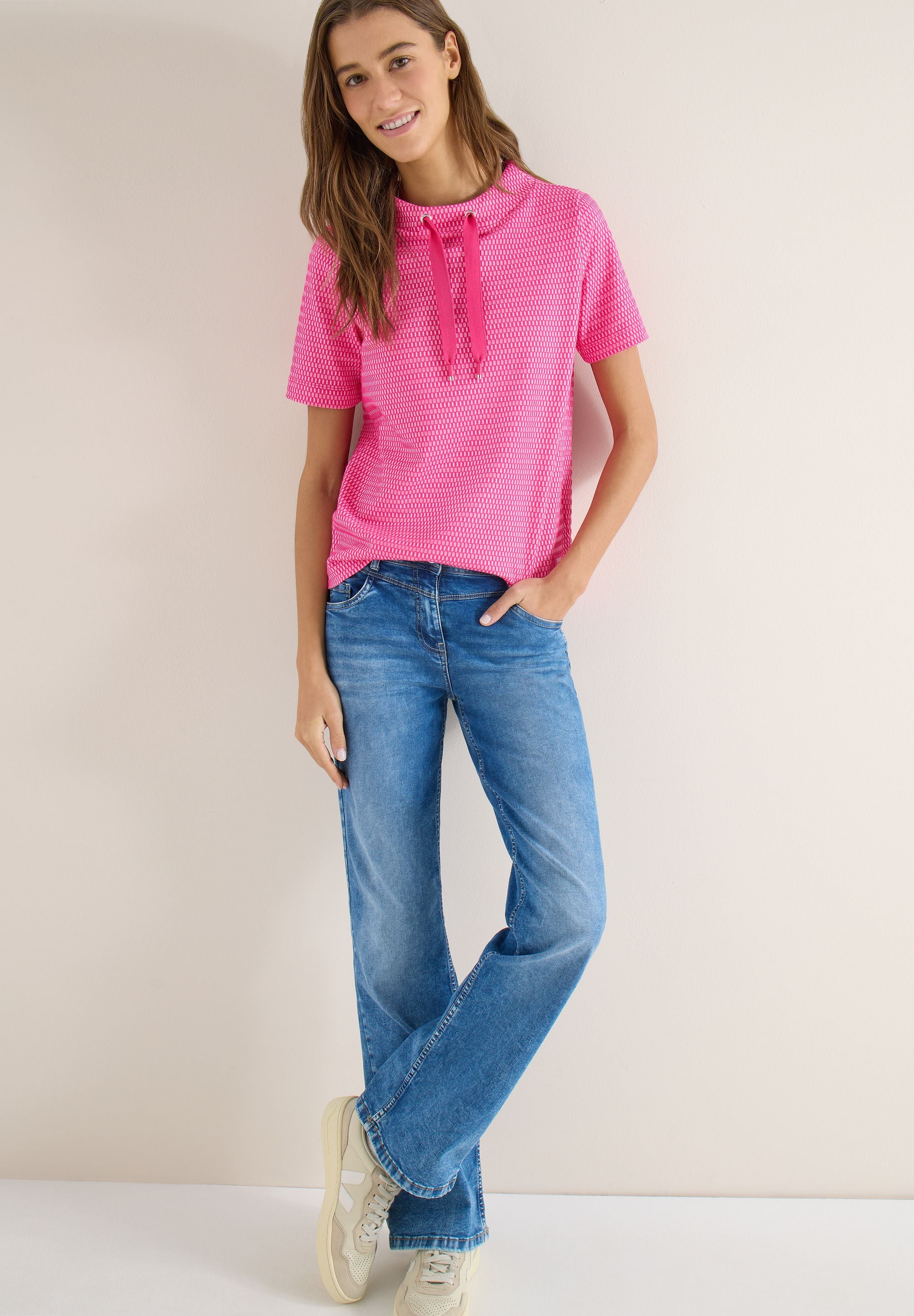 Strickshirt Regular Fit aus Baumwolle