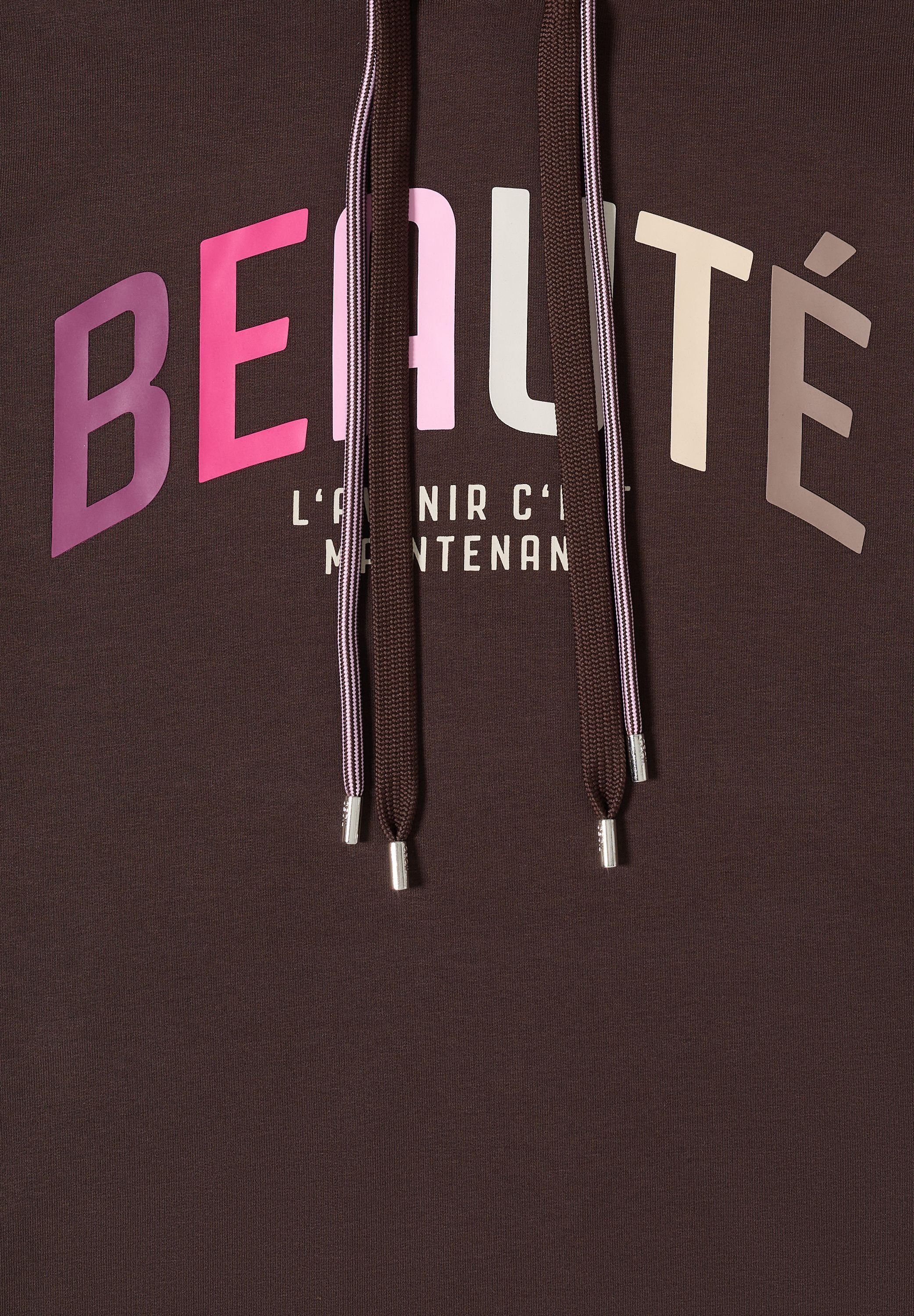 T-Shirt Regular Fit mit Kapuze