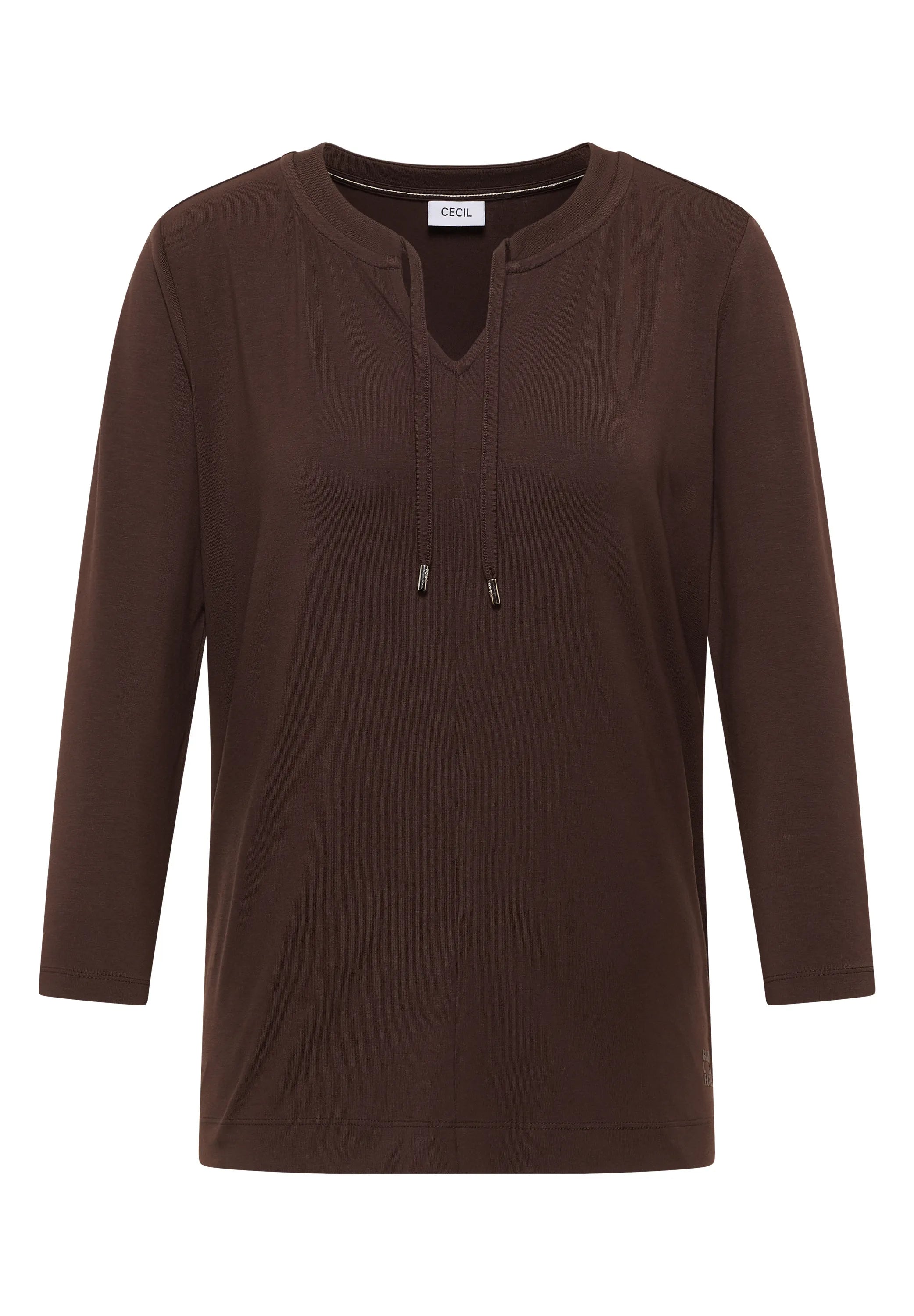 Langarmshirt Regular Fit aus Baumwollmix
