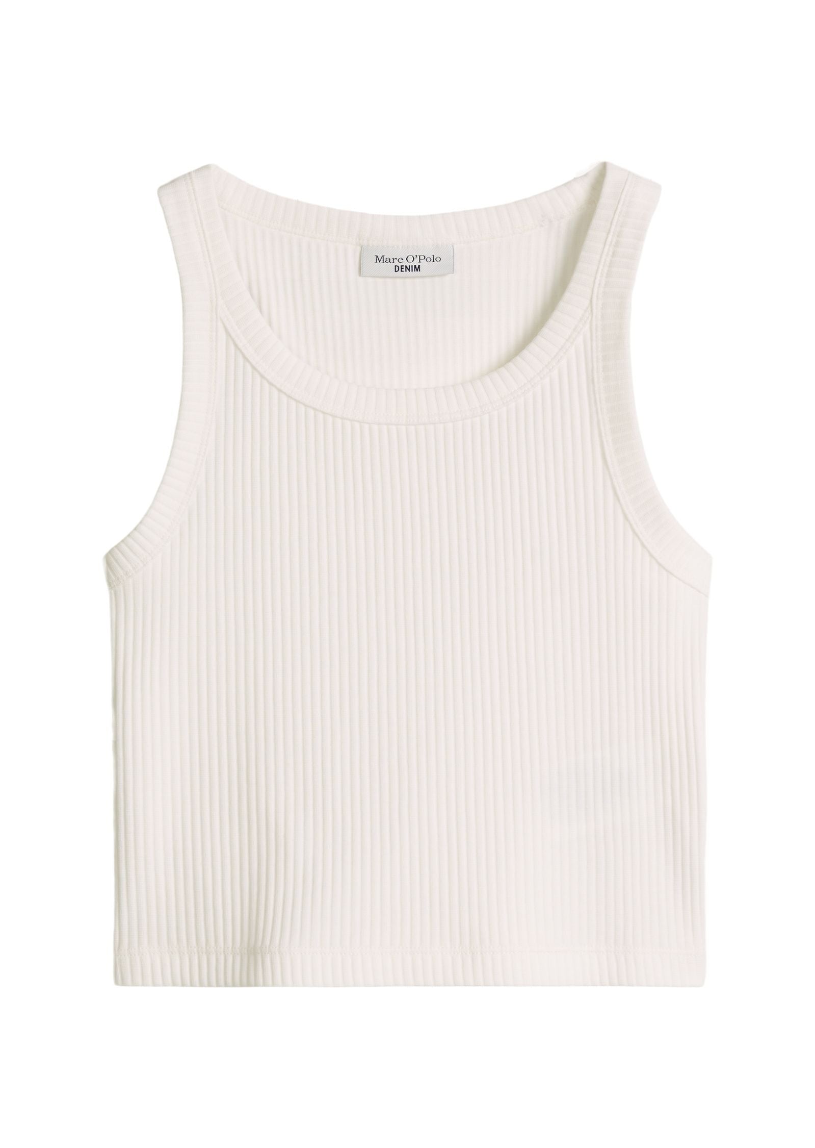 Ripp-Top slim cropped