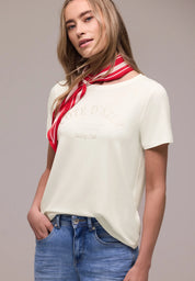 T-Shirt aus Viskose