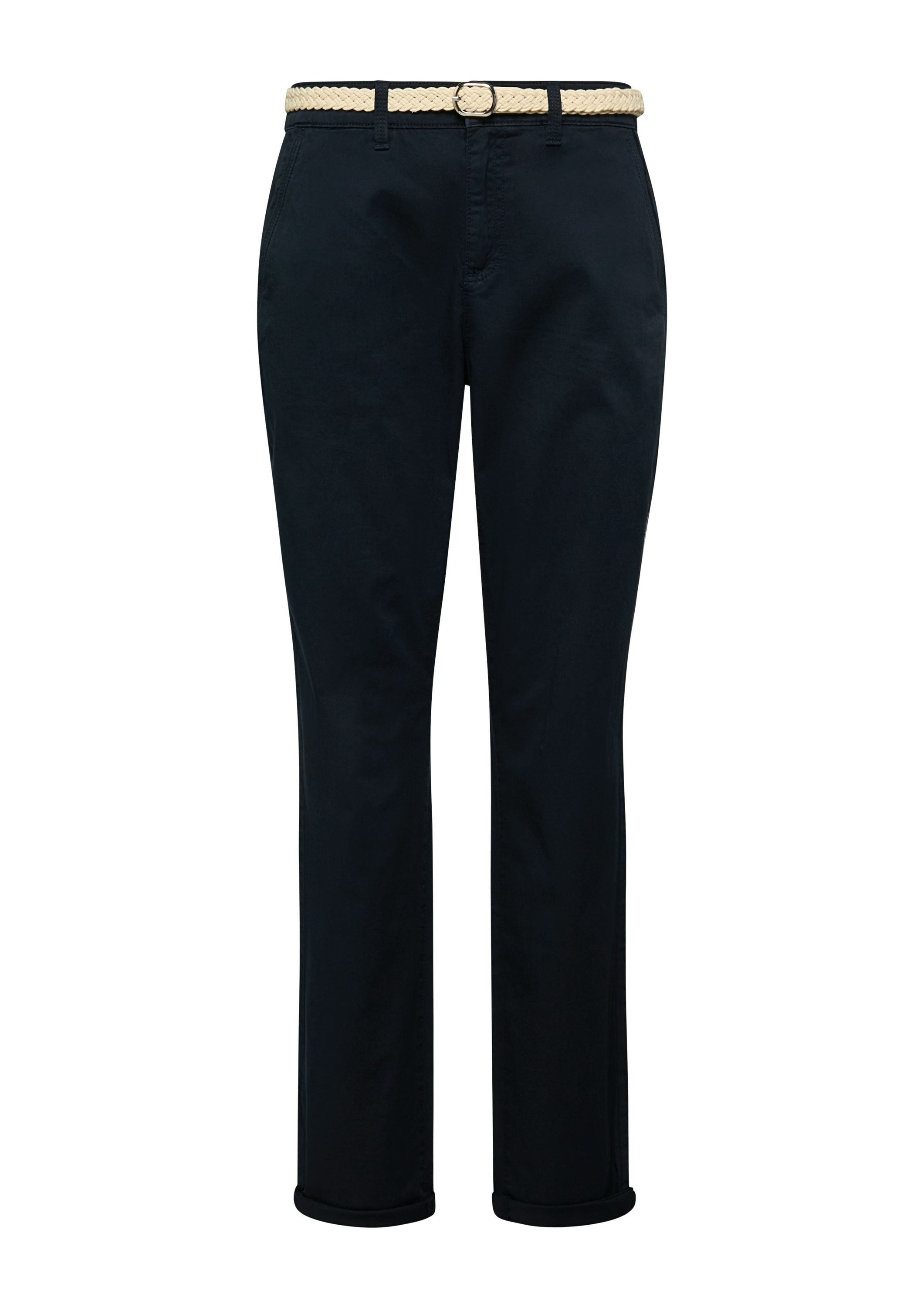 Chino Regular Fit aus Baumwollmix