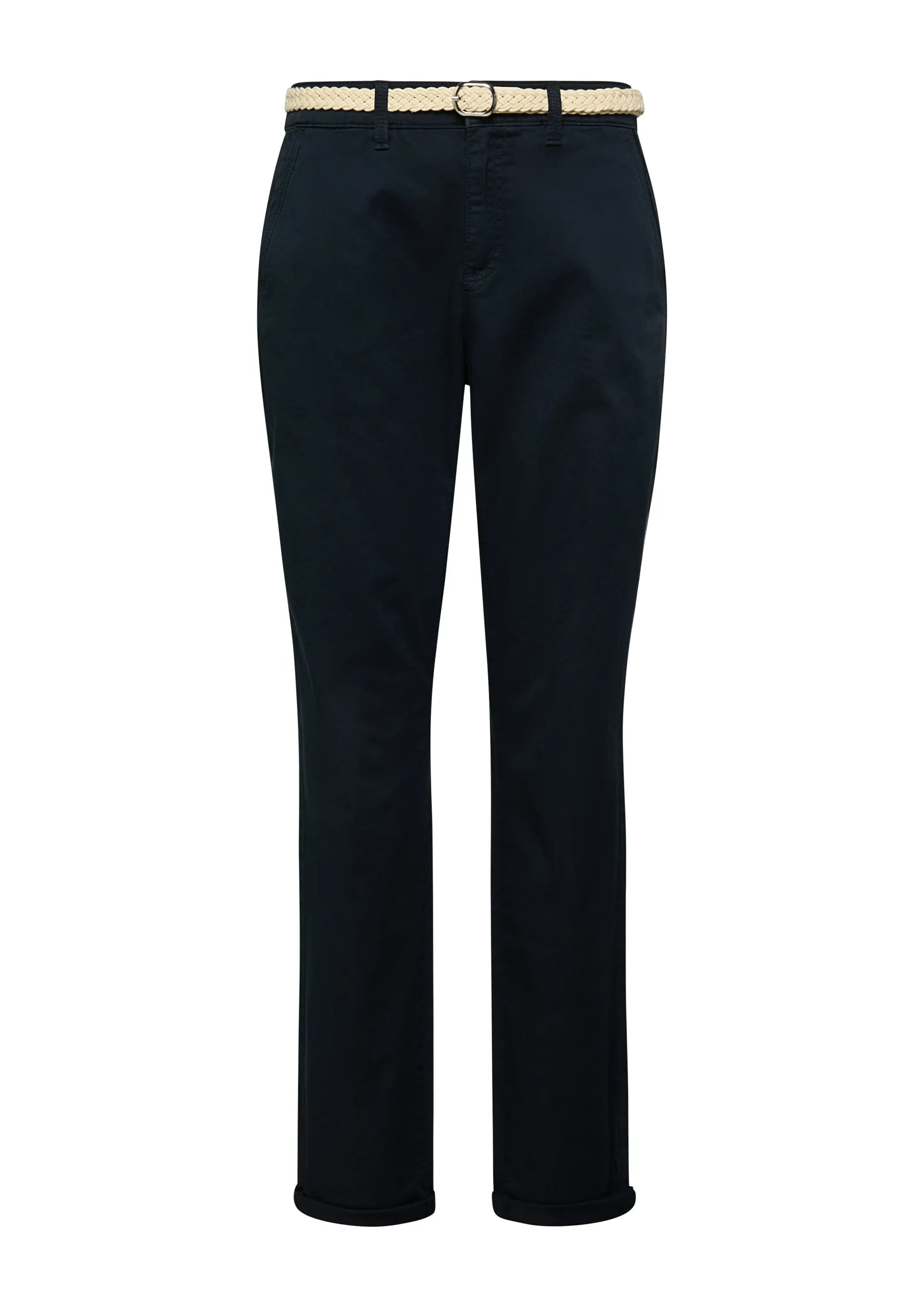 Chino Regular Fit aus Baumwollmix