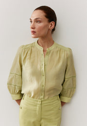 Bluse aus Lyocellmix