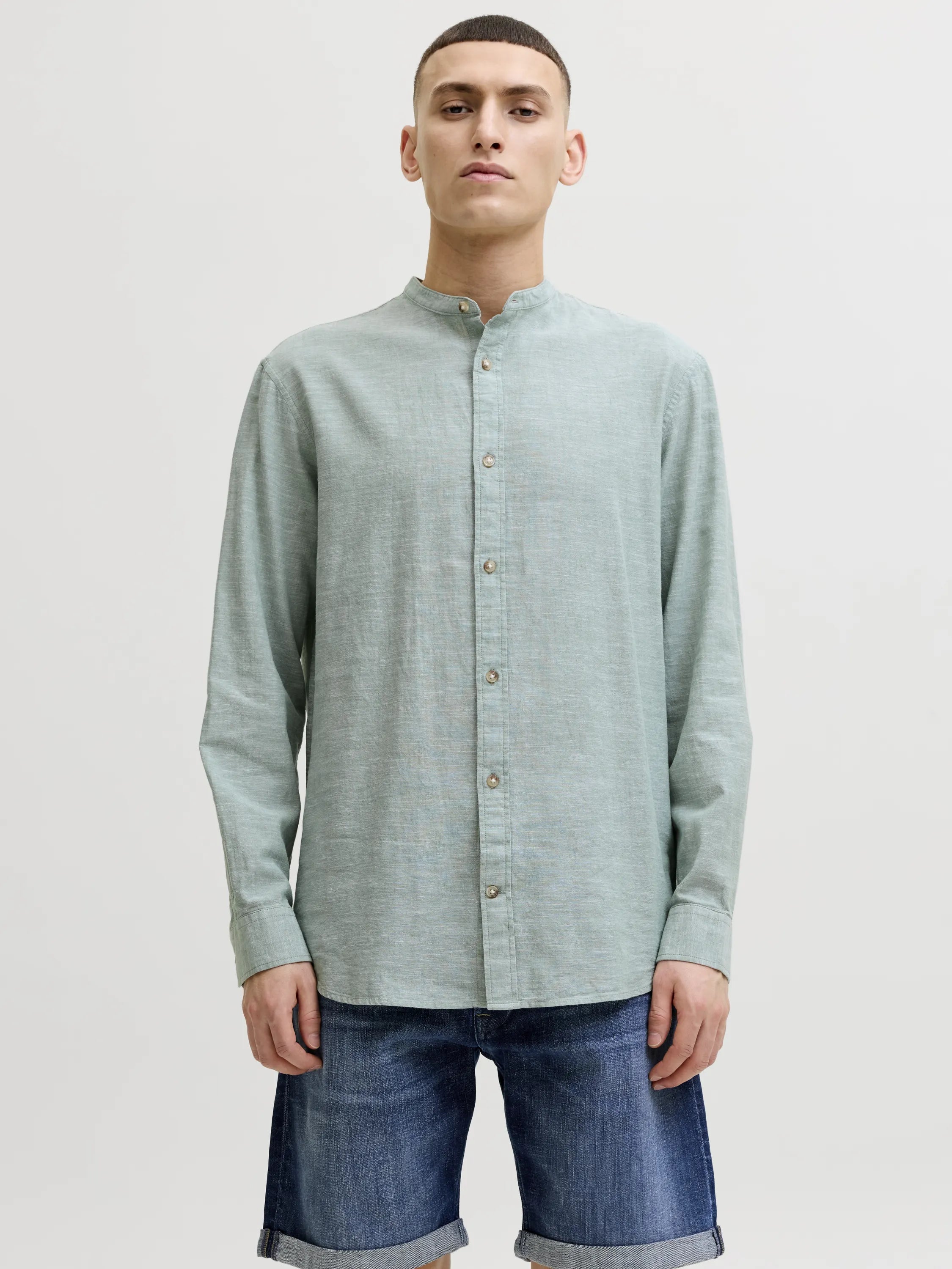 Leinenhemd Regular Fit