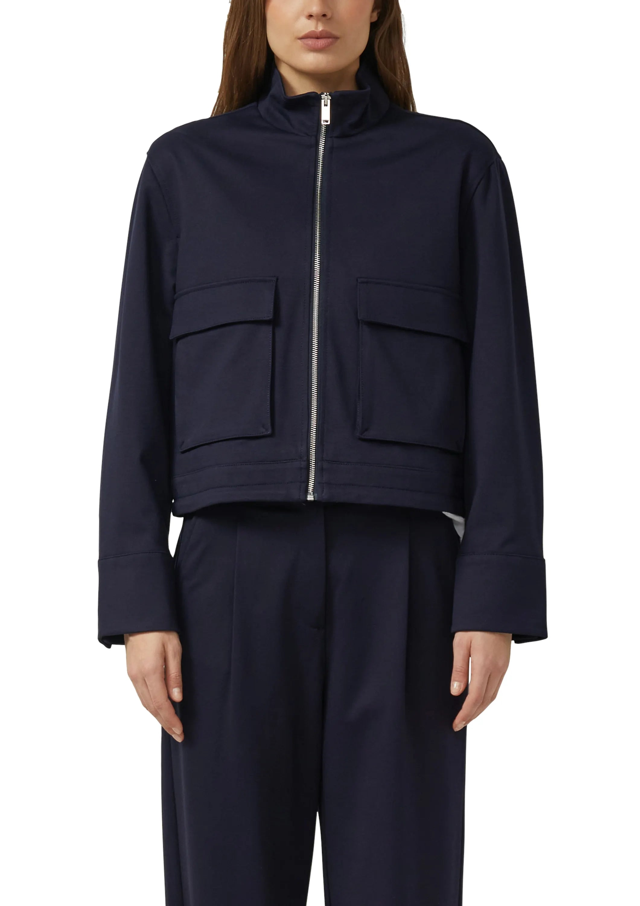 Blouson mit Stehkragen