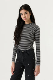 Langarmshirt aus Baumwolle