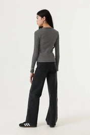 Langarmshirt aus Baumwolle