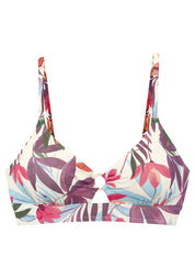 Bralette-Bikini-Top floral