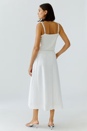 Leinenrock Midi