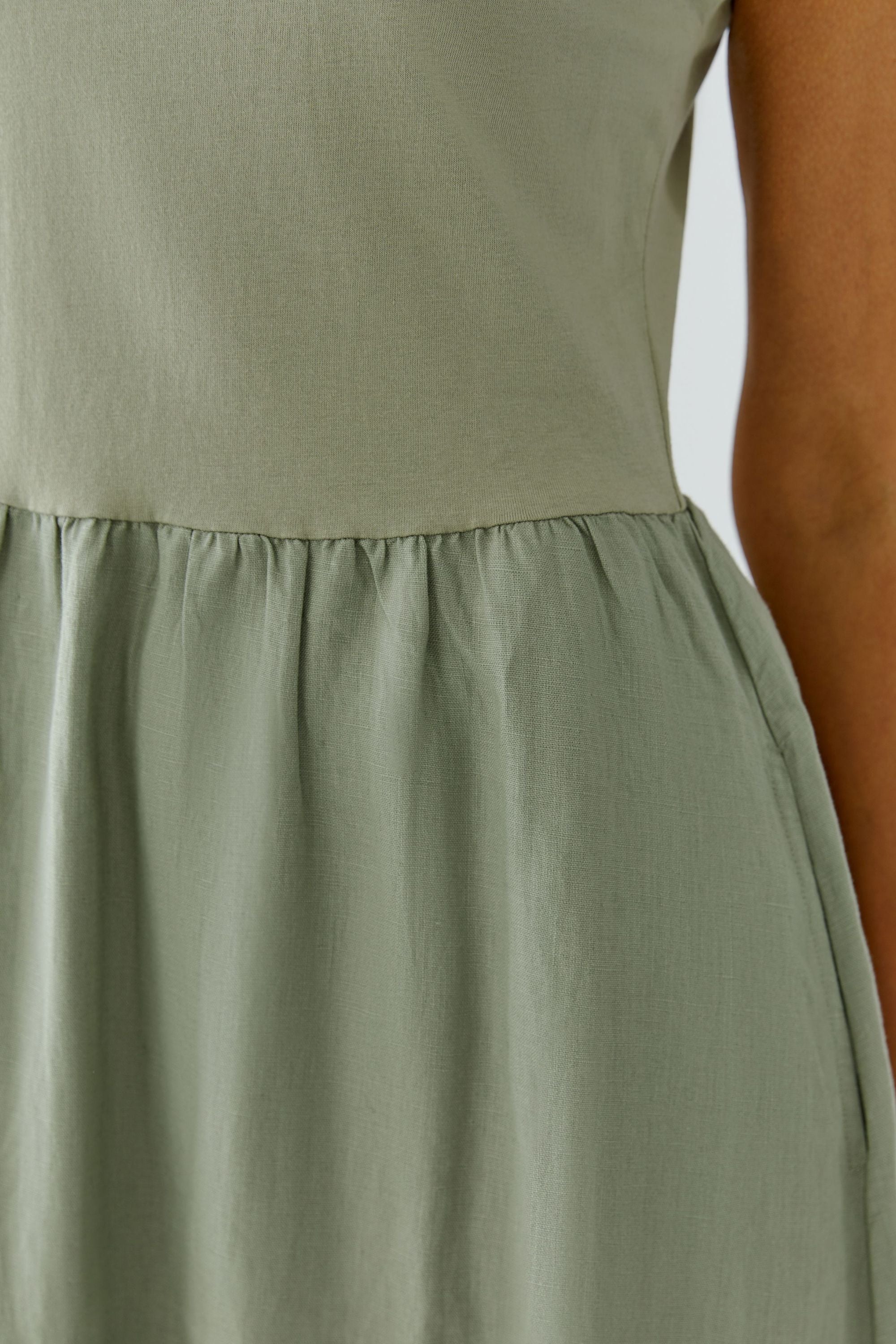 Patchkleid Midi
