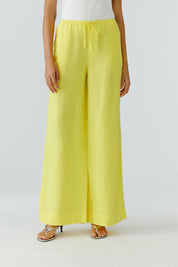 Leinenhose Wide Leg