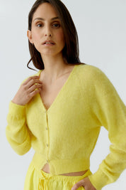 Strickjacke aus Alpakamix