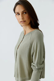 Strickjacke aus Viskosemix