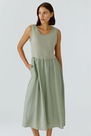 Patchkleid Midi