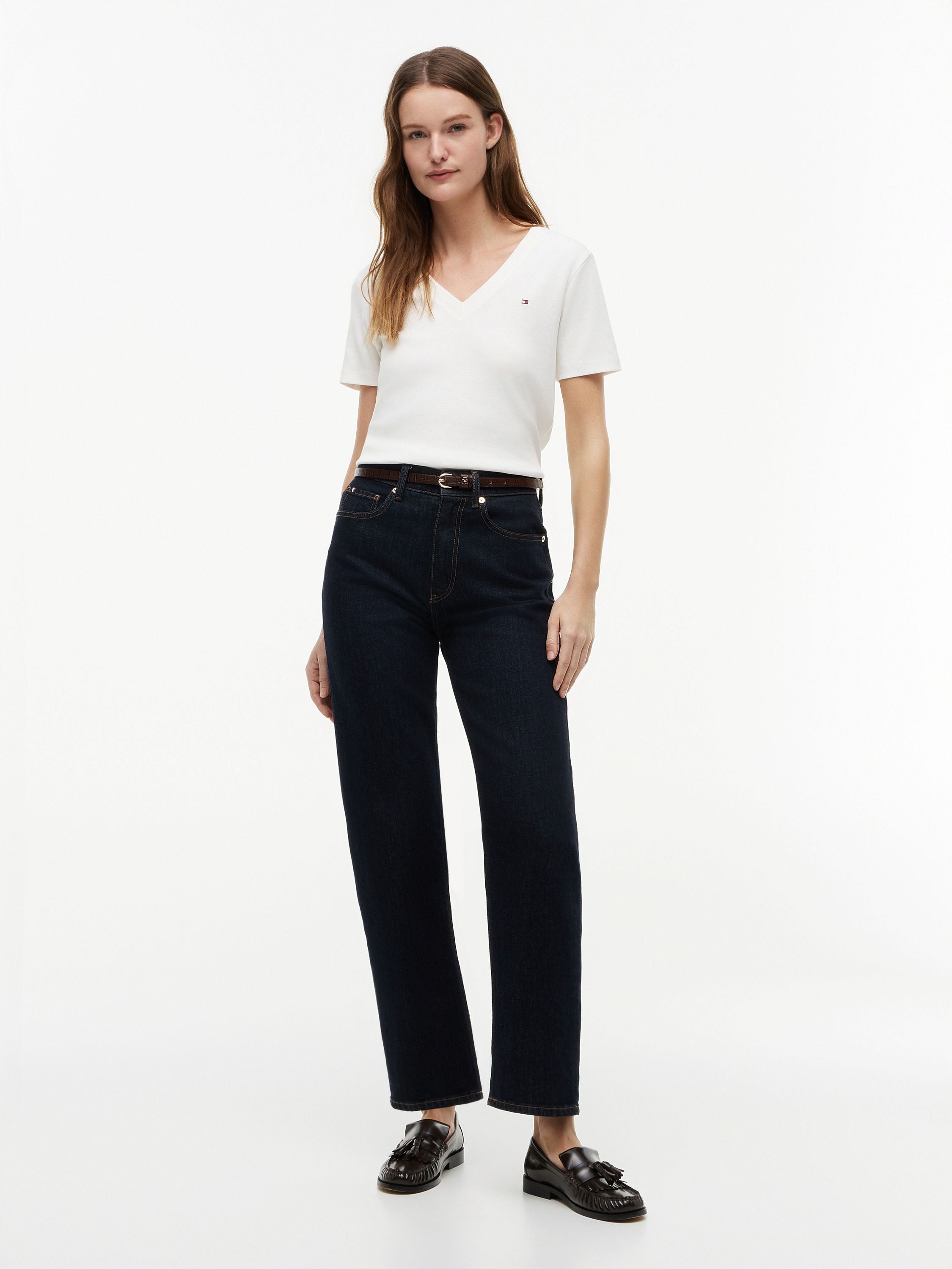 NEW SLIM CODY V-NK SS, WHITE