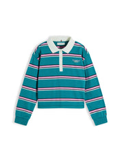 Langarm-Poloshirt aus Baumwolle