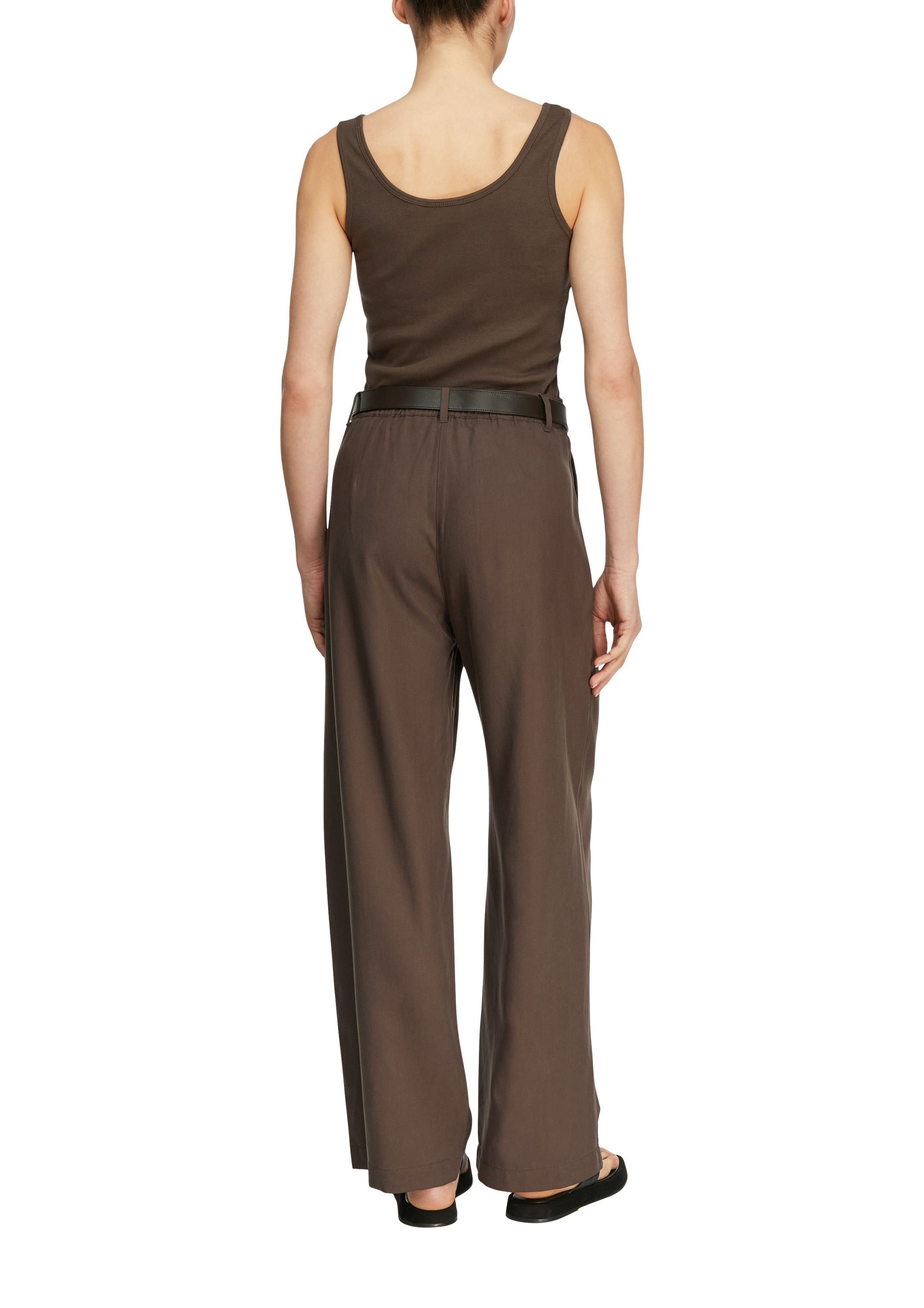 Stoffhose Wide Leg