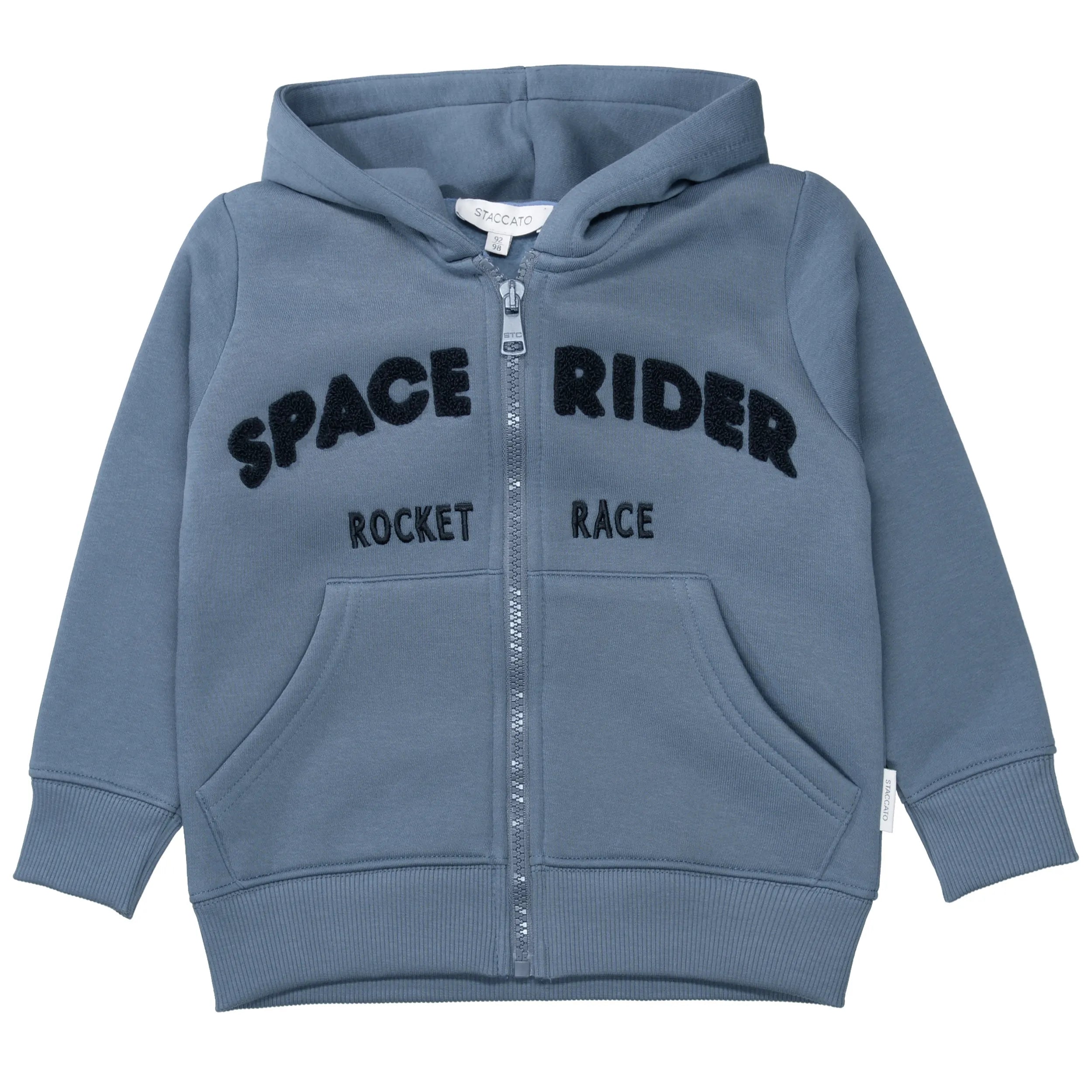 Sweatjacke aus Baumwollmix