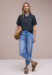 Bluse aus Viskose