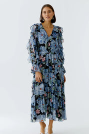 Sommerkleid Maxi floral