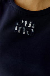Top Regular Fit aus Baumwolle