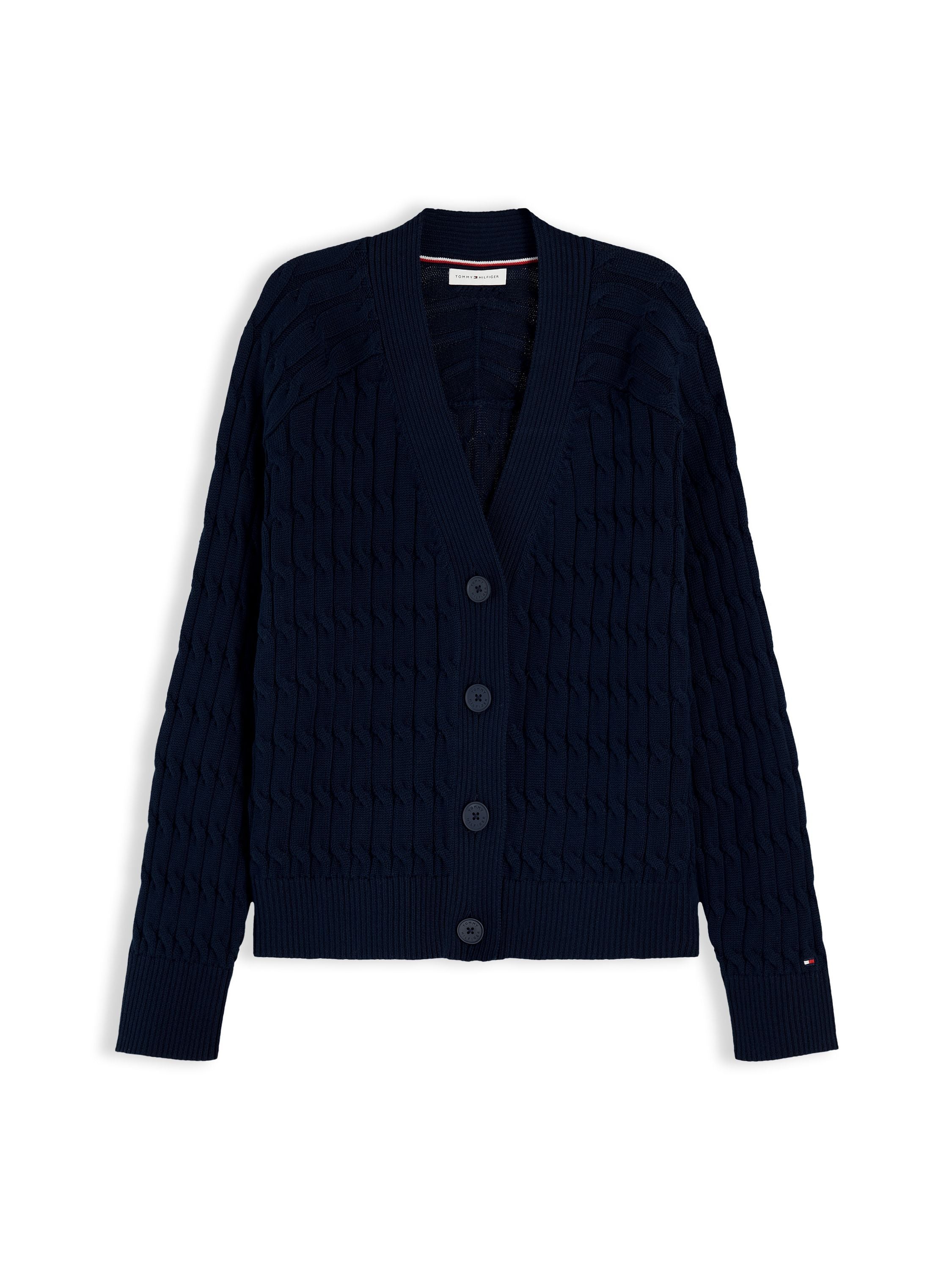 Strickjacke aus Baumwolle