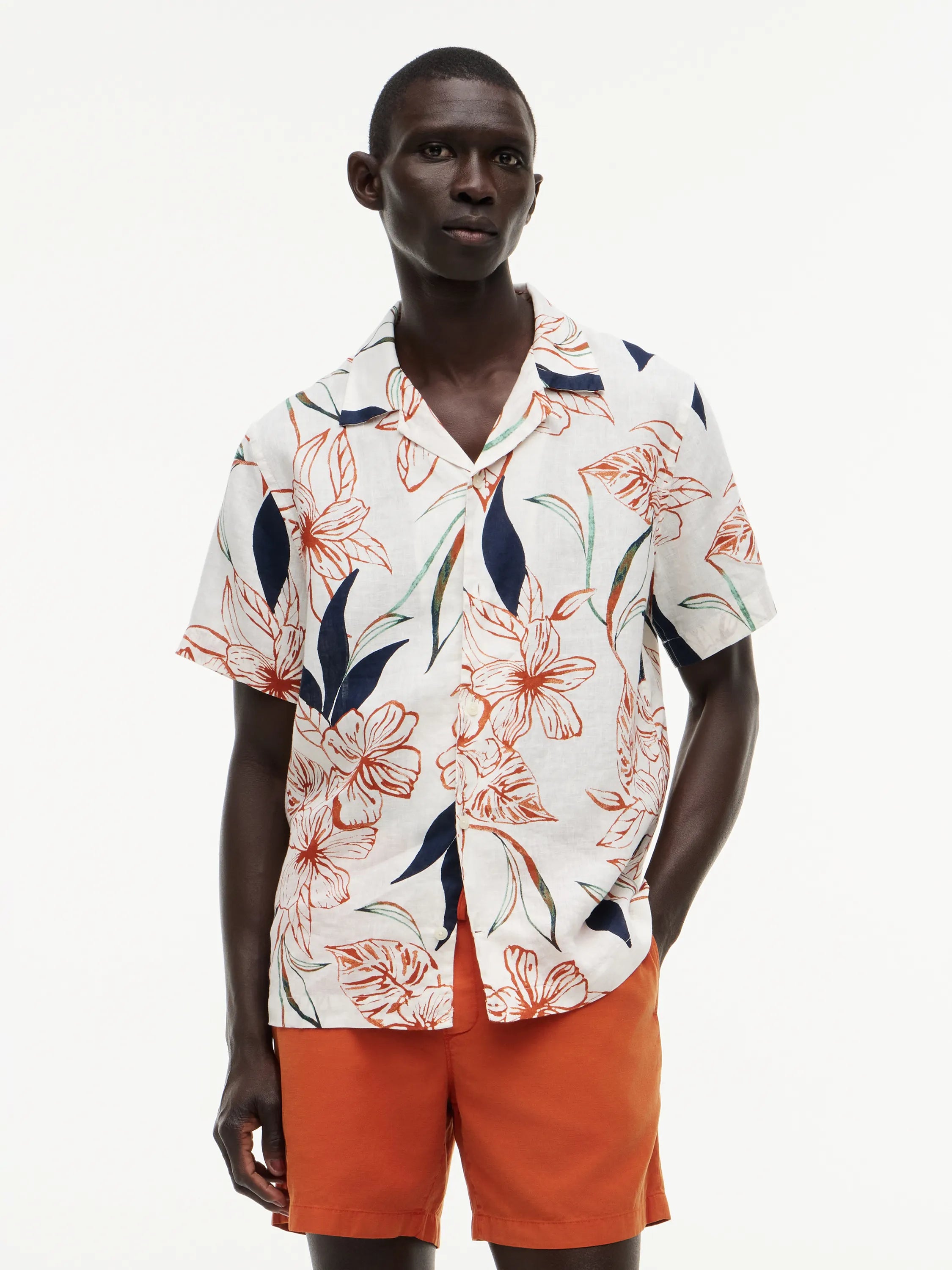 Leinenhemd Regular Fit