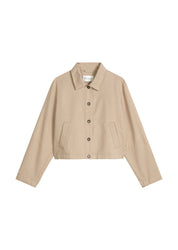 Leinenovershirt Loose Fit