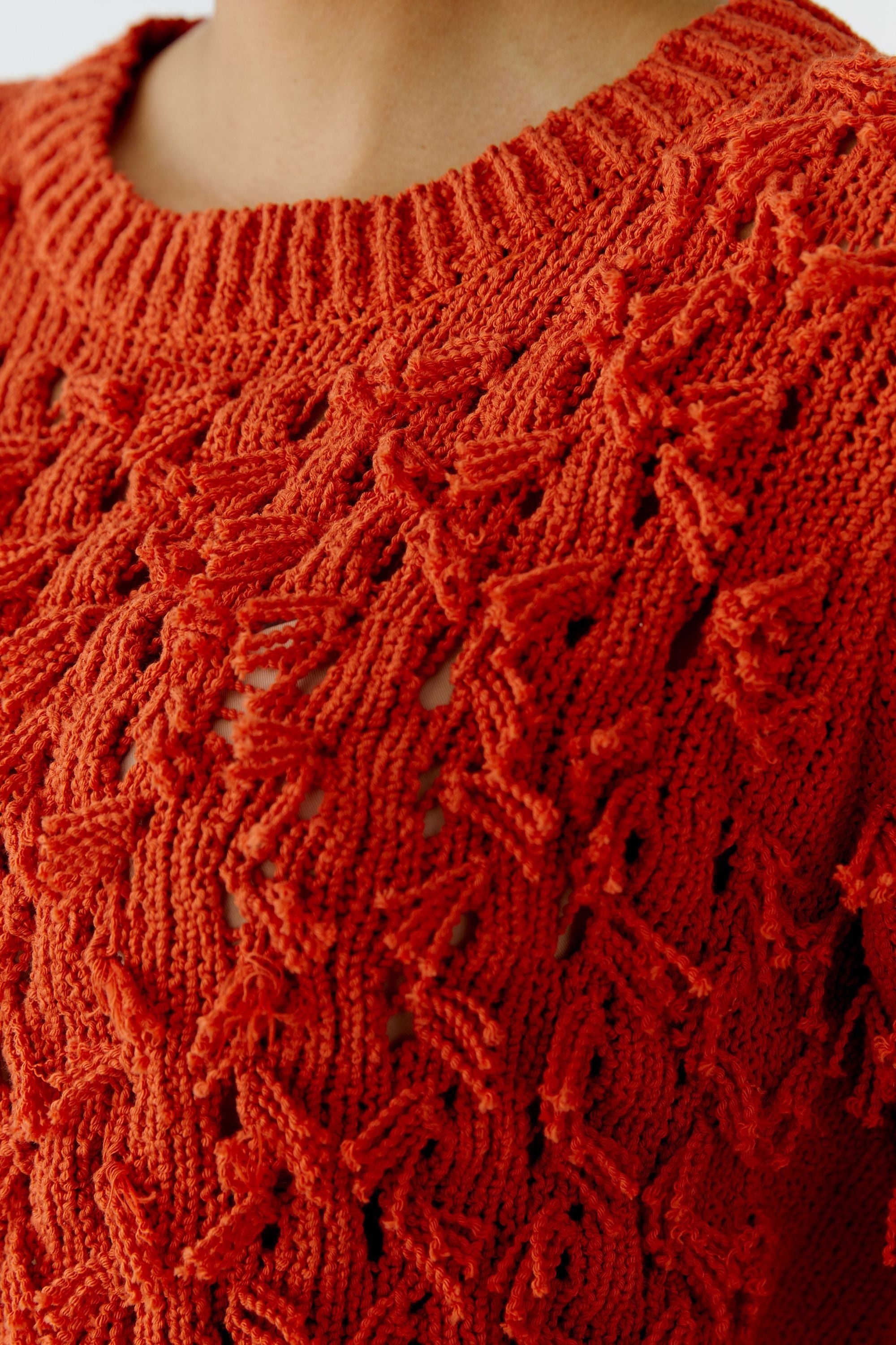 Strickpullover aus Baumwolle