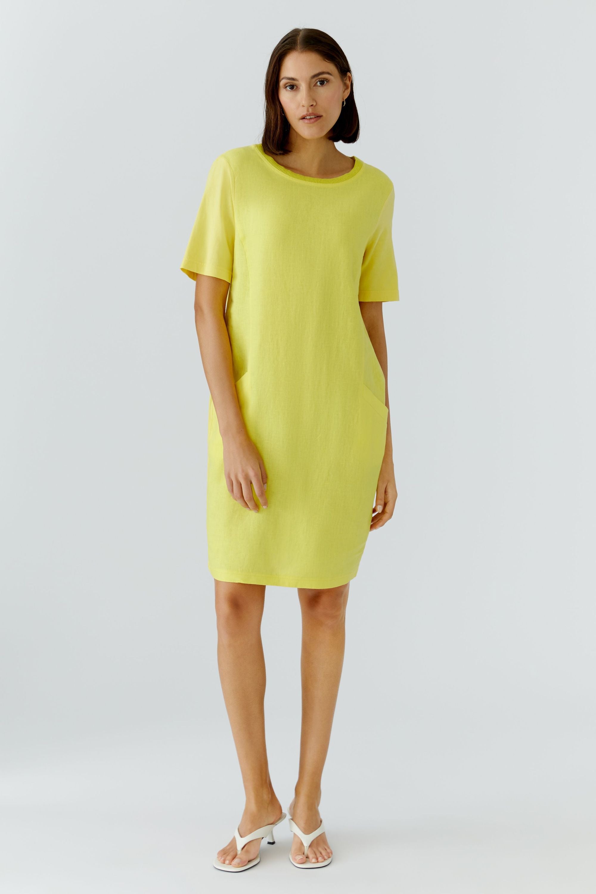 Freizeitkleid Midi aus Leinen