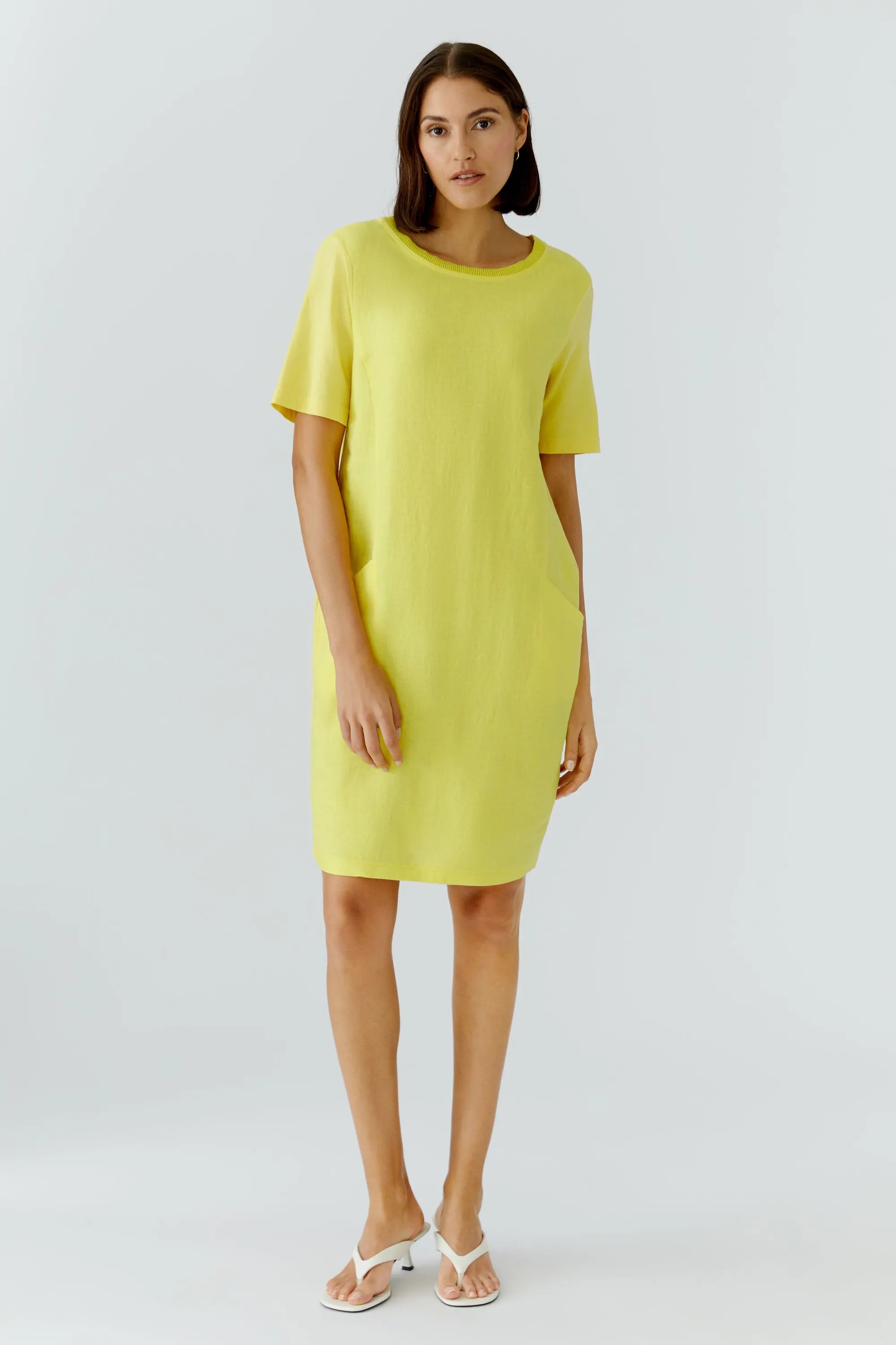 Freizeitkleid Midi aus Leinen