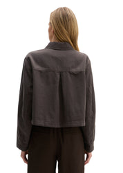 Leinenovershirt Loose Fit