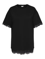 T-Shirt-Kleid CARLISE mit Spitzen-Details