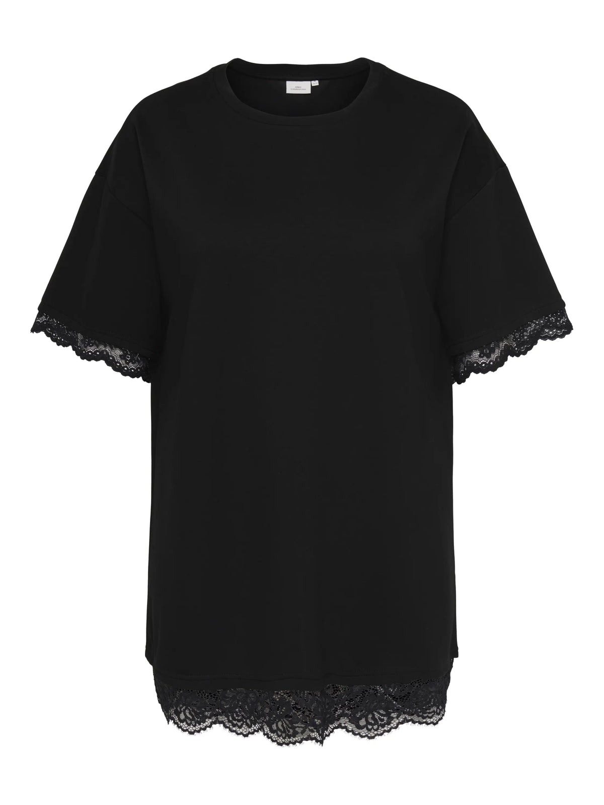 T-Shirt-Kleid CARLISE mit Spitzen-Details