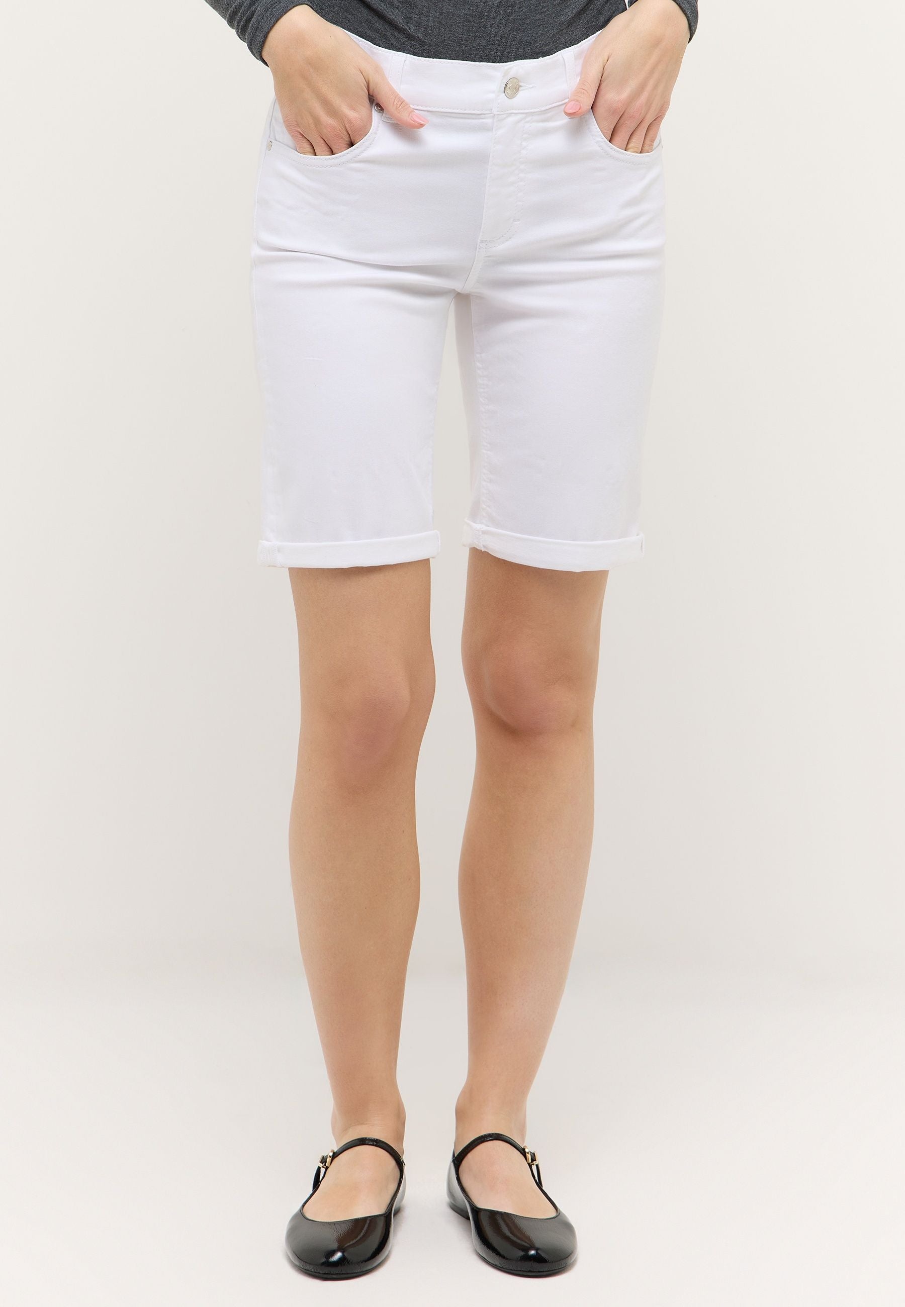 Bermudashorts TURN UP Straight Fit