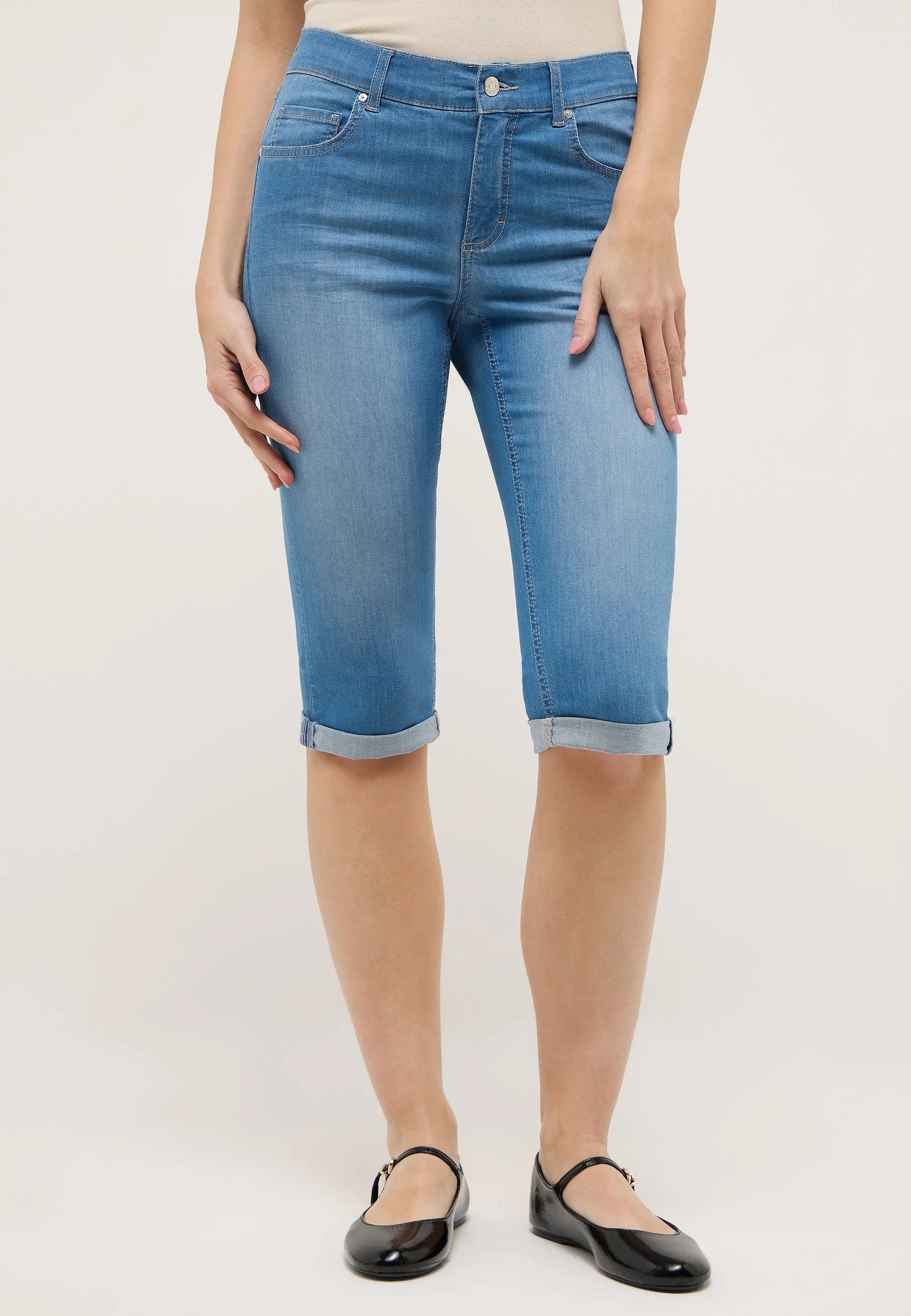 Caprihose TURN UP Slim Fit