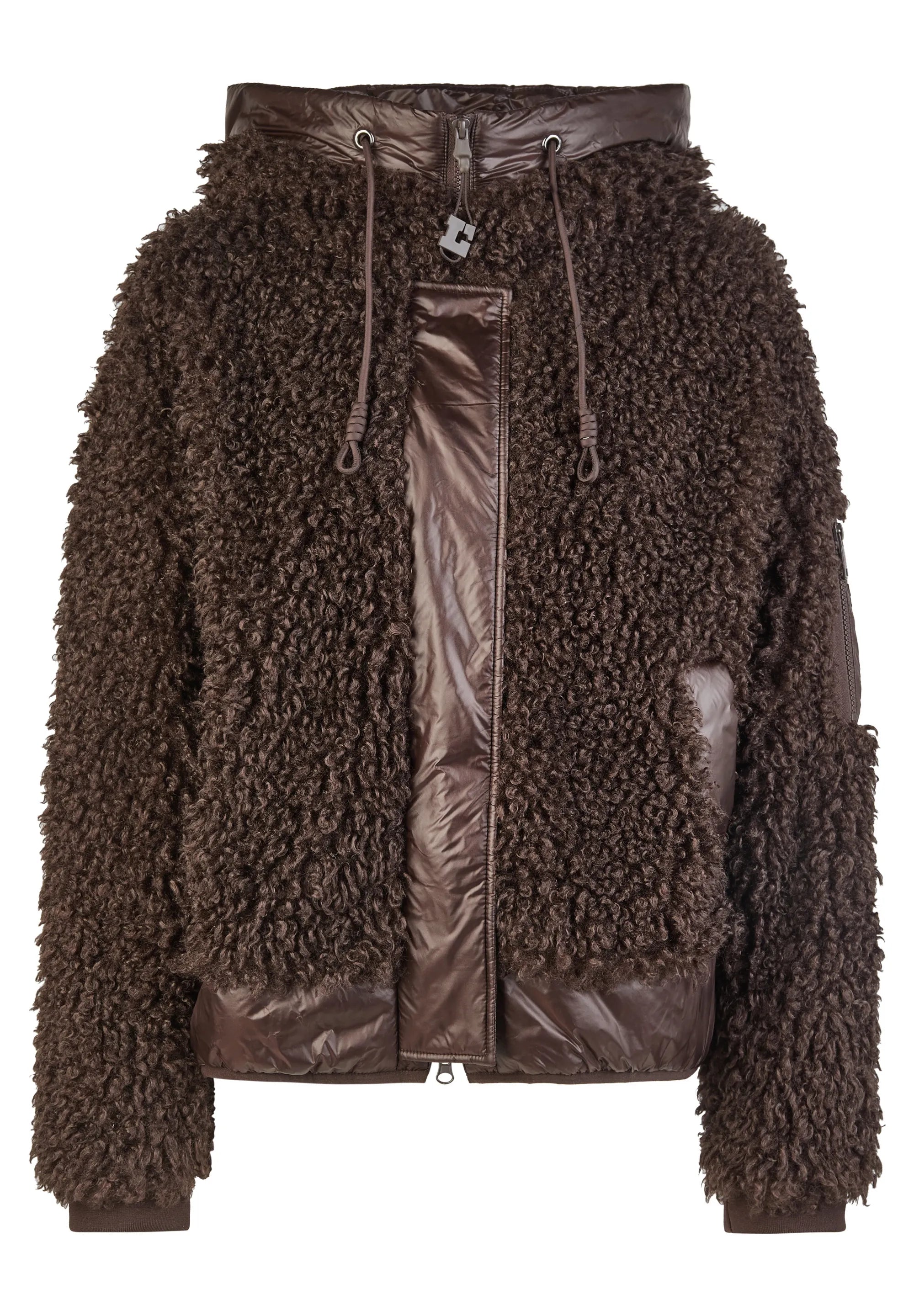 Hybridjacke RODEO STREET in Teddy-Optik