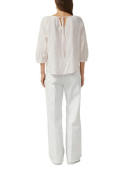 Bluse Relaxed Fit aus Baumwollmix